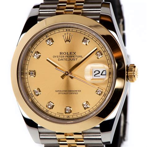 gold datejust rolex